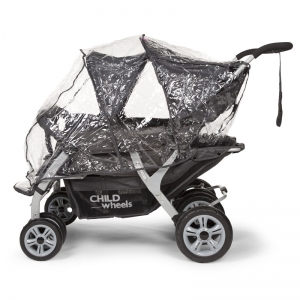 Childwheels Viersitzer2 Kinderwagen - autobrake