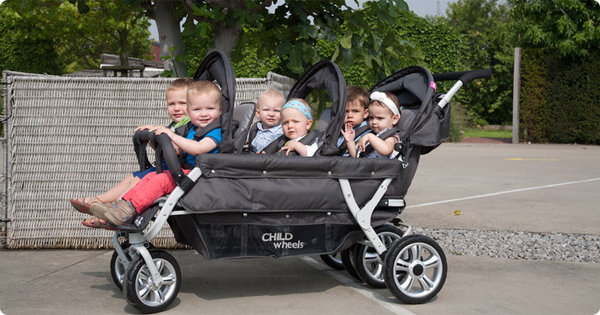 Childwheels Sechssitzer Krippenwagen