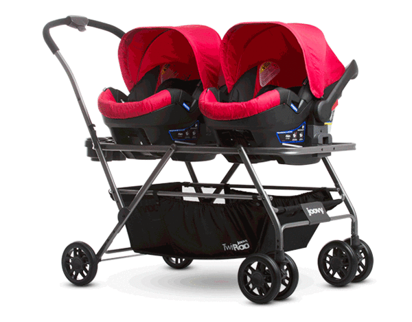 Twin carseat frame stroller TwinRoo+ by Joovy